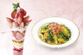 【銀座コージーコーナー】苺づくしの春パフェ＆ワッフルサンド、春野菜を楽しむパスタ2品の提供を開始