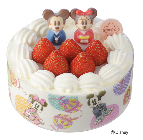 11月1日にディズニー キャラクター デザインの 七五三 限定デコレーションケーキを発売 株式会社銀座コージーコーナーのプレスリリース