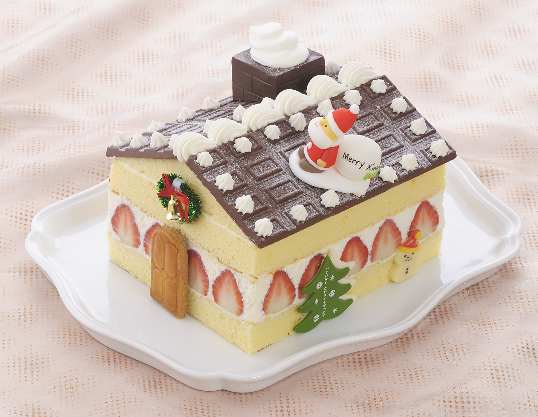 キッズのイラストが本物のクリスマスケーキに 14 Kid S Dream Cake 予約受付開始 株式会社銀座コージーコーナーのプレスリリース