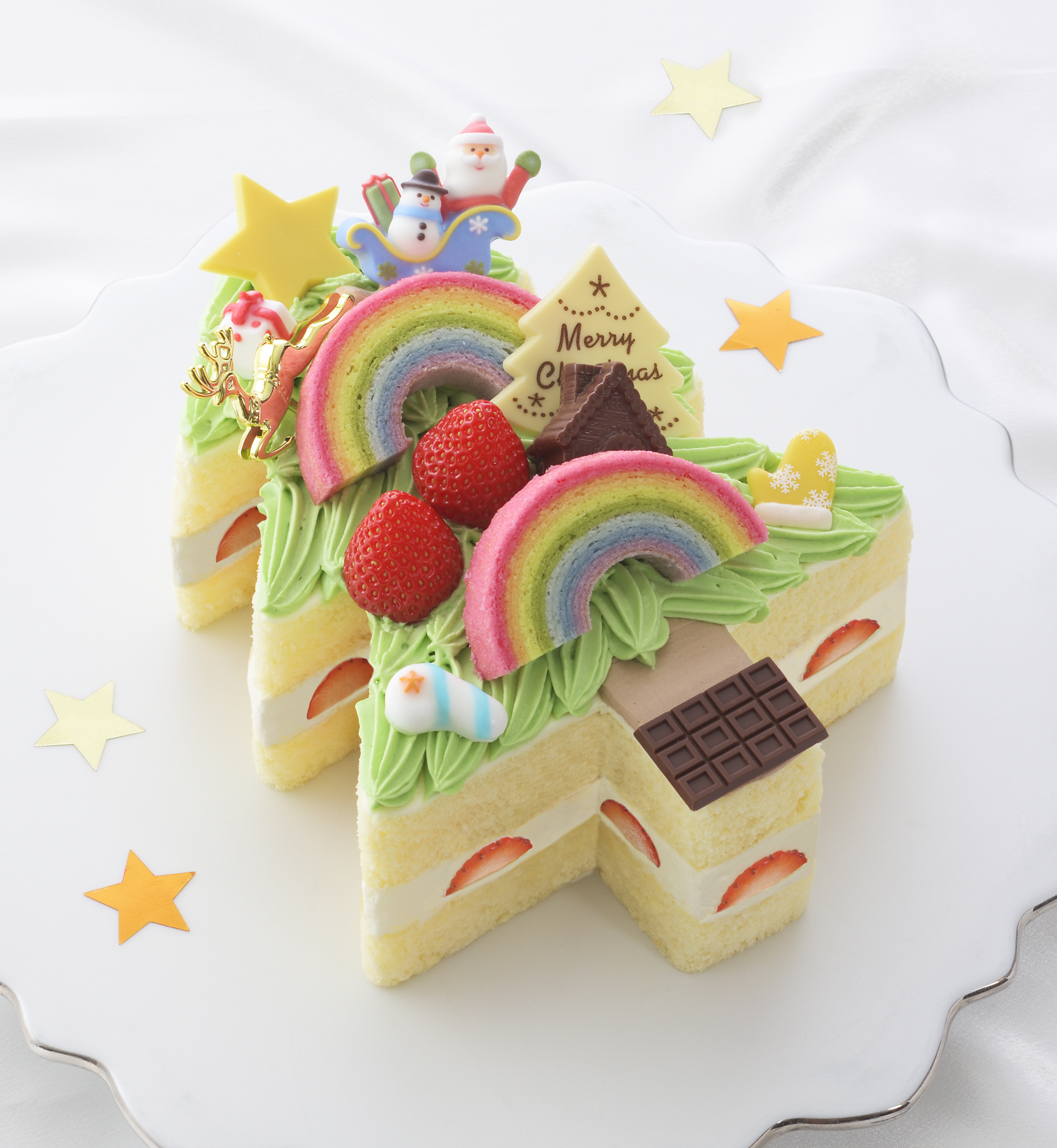 夢いっぱいのイラストが 本物のクリスマスケーキに 16 Kid S Dream Cake 予約受付開始 株式会社銀座コージーコーナーのプレスリリース