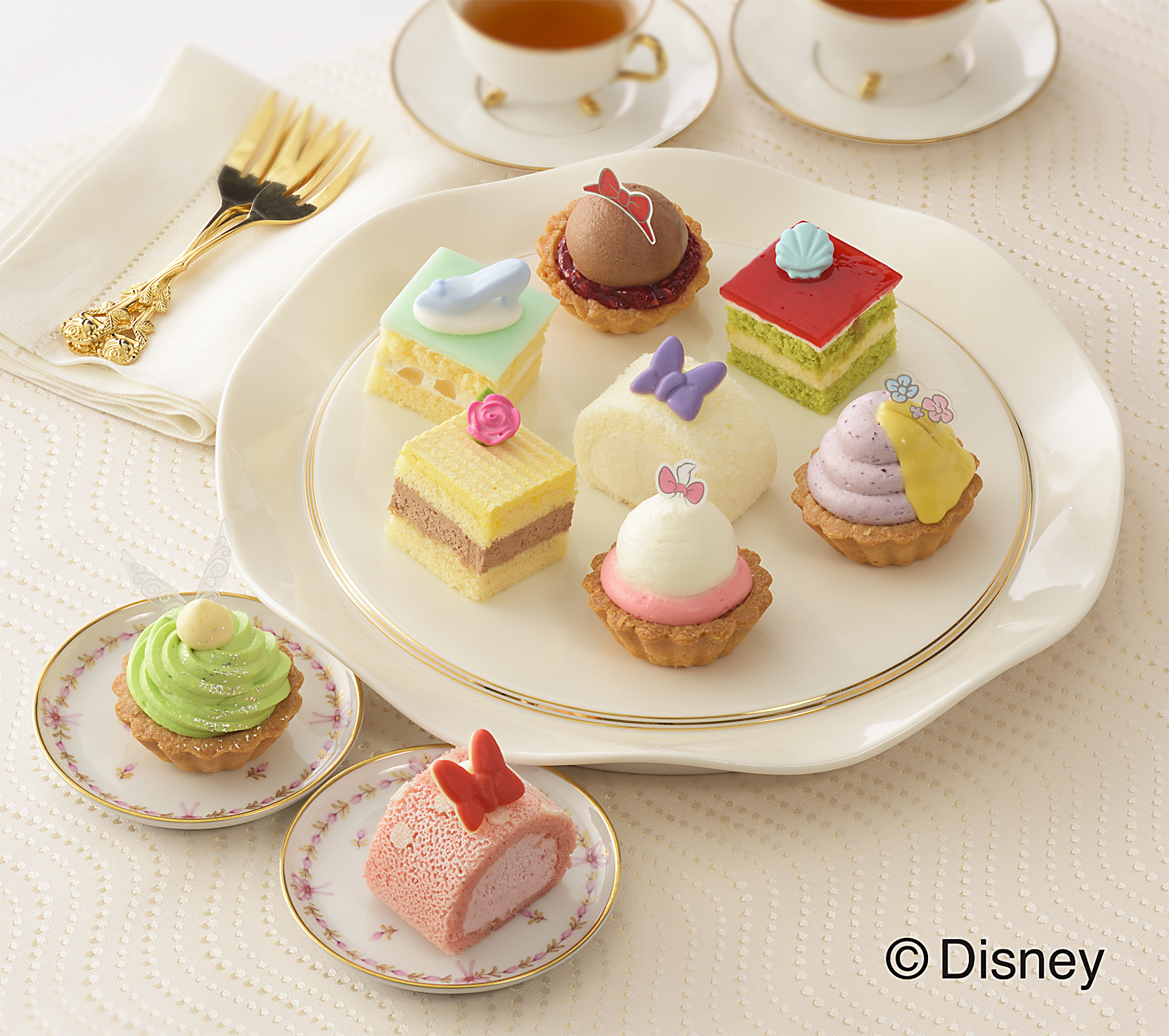2月15日に ディズニー デザインの ひなまつり 限定プチケーキセットを発売 株式会社銀座コージーコーナーのプレスリリース