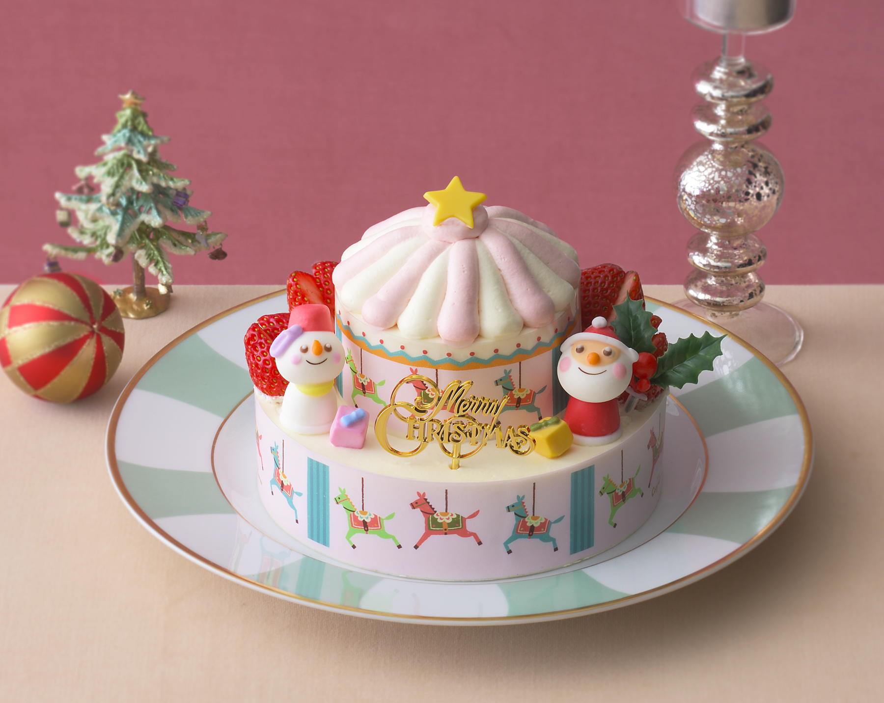 10月1日より 17年 クリスマスケーキ の予約受付をスタート 今年のテーマは Christmas Market In Cozy Corner 株式会社銀座コージーコーナーのプレスリリース