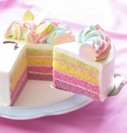 Nom De Plume ノンデプルーム 通販限定 ゆめかわレインボーユニコーン ケーキ発売