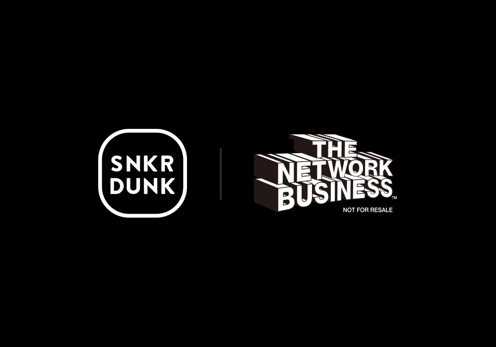 SNKRDUNKとTHE NETWORK BUISINESSが初コラボ、#FR2にて限定アイテム 