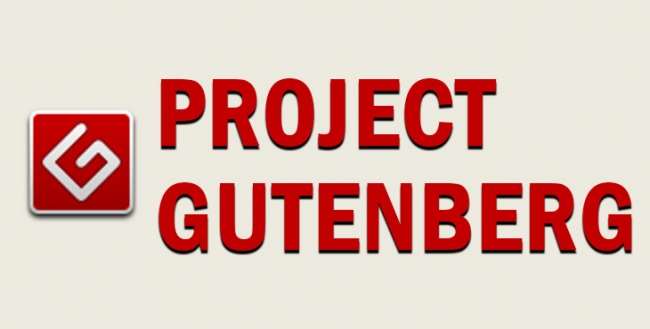 Project Gutenbergは、著作権の切れた文学作品を収録している、いわば海外版青空文庫です。