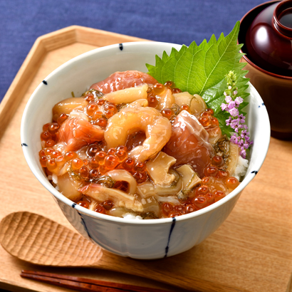 マルシェ限定 海鮮丼4パック