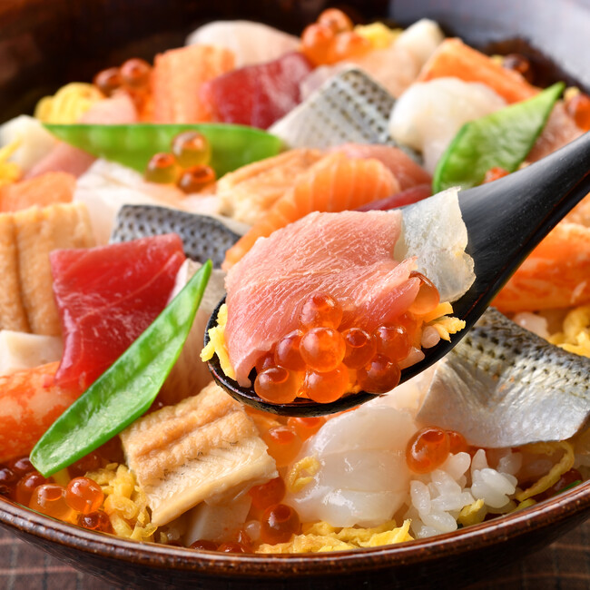 矢の根のばらちらし