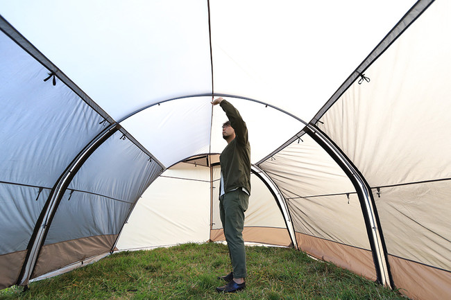 QUICKCAMP初の大型テント” ARMADILLO（アルマジロ）”登場