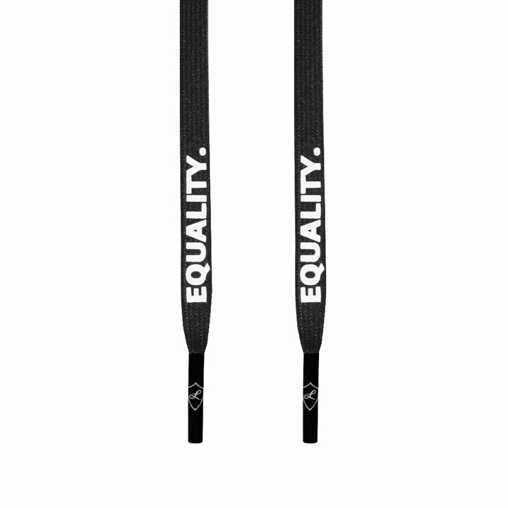 EQUALITY LACES - BLACK