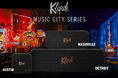 全米No.1オーディオブランド「Klipsch」のBluetoothスピーカー【Music City Series】3モデルが遂に一般販売開始!10月23日プレスリリース同日開催!