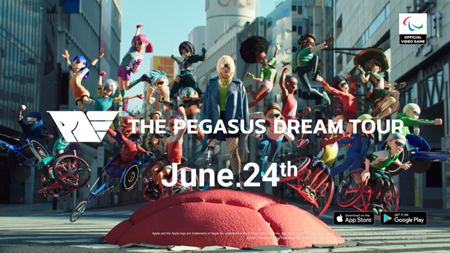 世界初の公式パラリンピックゲーム The Pegasus Dream Tour 21年6月24日 木 に全世界でローンチ決定 Jp Games株式会社のプレスリリース