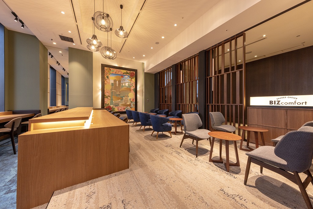 12月22日 ホテル利用者向け提携サービス開始 ザ ロイヤルパークホテル アイコニック 東京汐留 Bizcomfort 24f天空のコワーキングスペース 夜景を愉しむホテルライクなワークスタイル Woocのプレスリリース