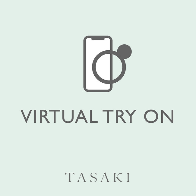 TASAKI VIRTUAL TRY ON ロゴ