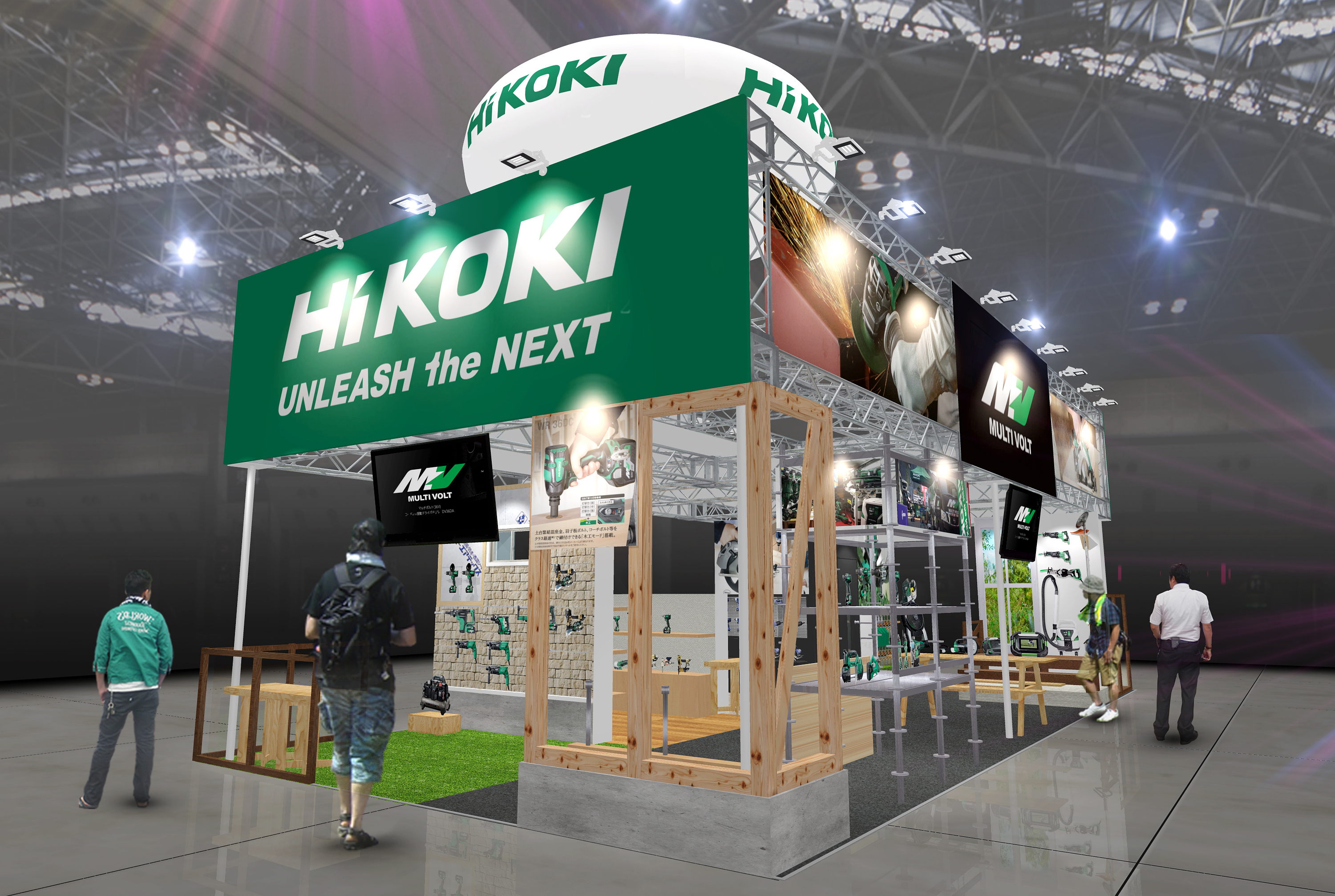 電動工具ブランド Hikoki ハイコーキ 第55回 Japan Diy Homecenter Show 2019 に出展 プロ仕様の電動工具でプロの作業現場を体験できるチャンス 工機ホールディングス株式会社のプレスリリース