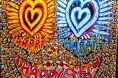 大阪芸術大学が『OSAKA INTERNATIONAL ART 2025』に出展!美術学科卒業生 横岑竜之氏のオリジナルキャラクター「ハッピーモンスター」が描かれた作品を展示・販売