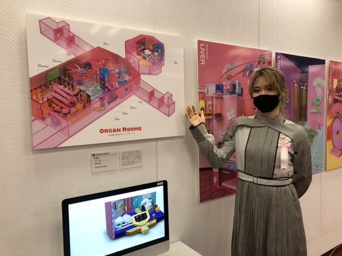 Snsで話題沸騰の作品もあべのハルカスにて展示 初日レポート 令和2年度 大阪芸術大学グループ卒業制作選抜展 大阪芸術大学のプレスリリース