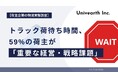 【荷主企業の物流実態調査】トラック荷待ち時間、59%の荷主が「重要な経営・戦略課題」と認識。「2024年問題」を受け、荷主側の意識変革が進む。