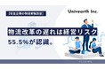 【荷主企業の物流実態調査】物流改革の遅れは経営リスク、55.5%が認識。しかし4人に1人は「リスクなし」と楽観。危機感の二極化が鮮明に。