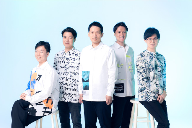 ＜左より、東 明宏、椎葉 圭吾、新 和博、服部 将大、高津 秀也＞  Photo：Shunichi Oda
