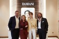 ダミアーニ グローバルアンバサダー I.N、ミラノのブティックに来場