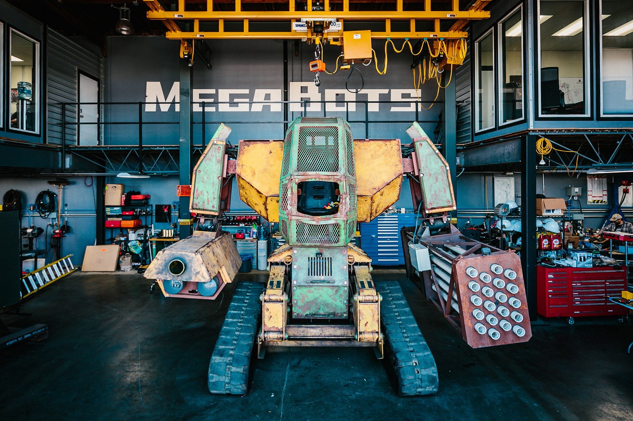 時速1マイルバズーカ 3 000ポンドの握力 Sf世界を体験 巨大ロボット Megabots 日本上陸 一般社団法人 Chimera Unionのプレスリリース