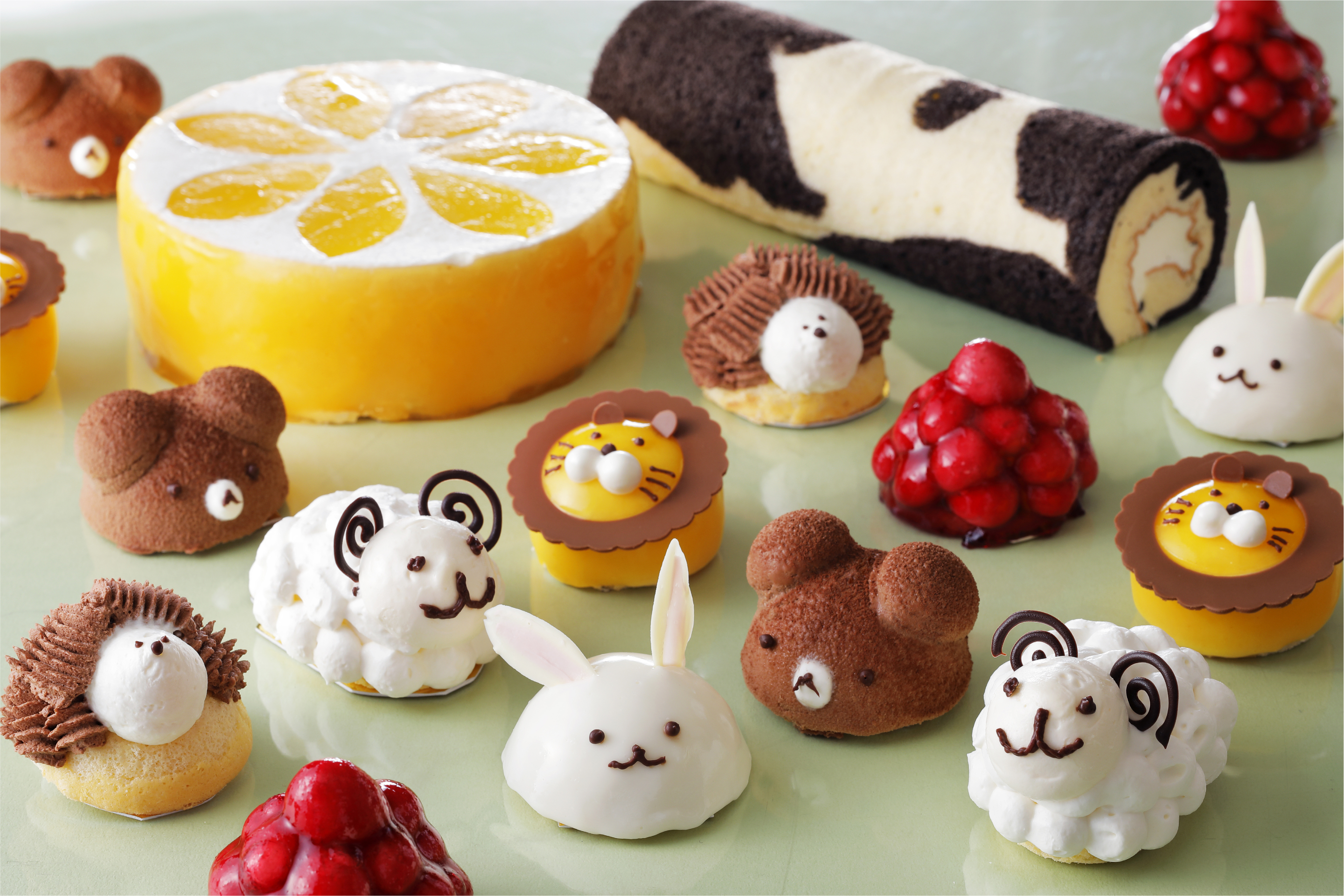 動物モチーフのケーキが多数 一日限定のケーキバイキングを開催 東急reiホテルのプレスリリース