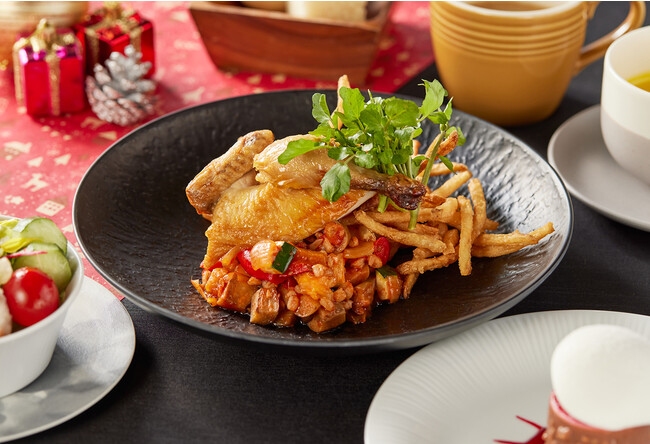 「クリスマスローストチキンランチ」イメージ 「クリスマスローストチキンランチ」イメージ