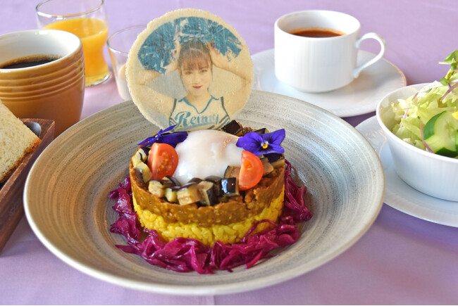 「れにちゃんの大好物!茄子とキーマカレー 紫に包まれて(ハート)」イメージ 「れにちゃんの大好物!茄子とキーマカレー 紫に包まれて(ハート)」イメージ