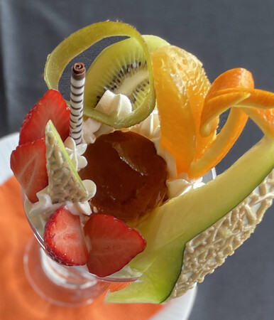 「 プリン ア・ラ・モード」イメージ