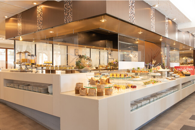 花ビュッフェ ハーモニー 朝食ビュッフェ 花ビュッフェ ハーモニー 朝食ビュッフェ