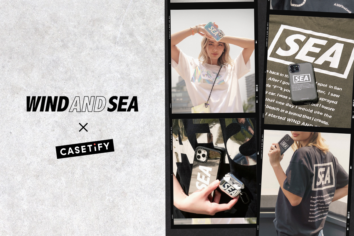 wind and sea casetify tee S ウィンダンシー