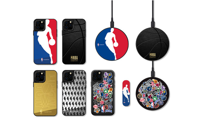 CASETiFYがNBAとチームを組み、カスタムできるファングッズを発売