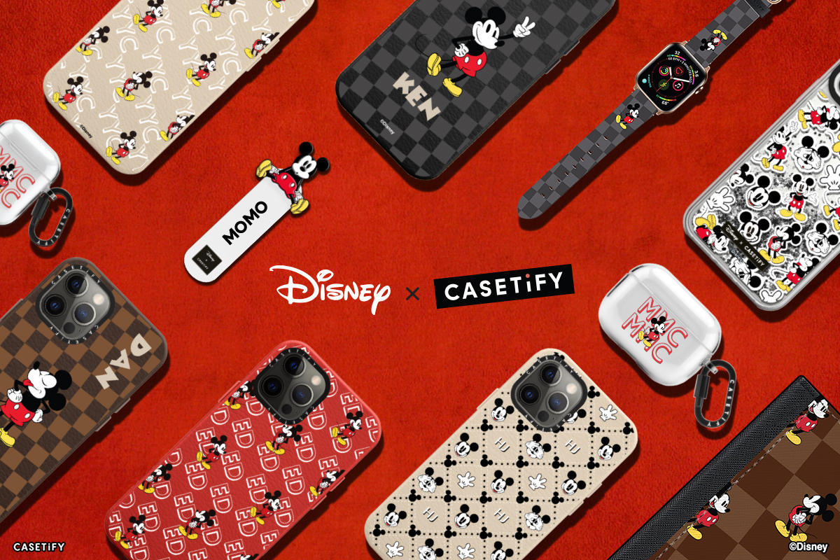 【Casetify】Casetify × Disney ★ミッキーマニアケース★ 出産祝い 出産祝い