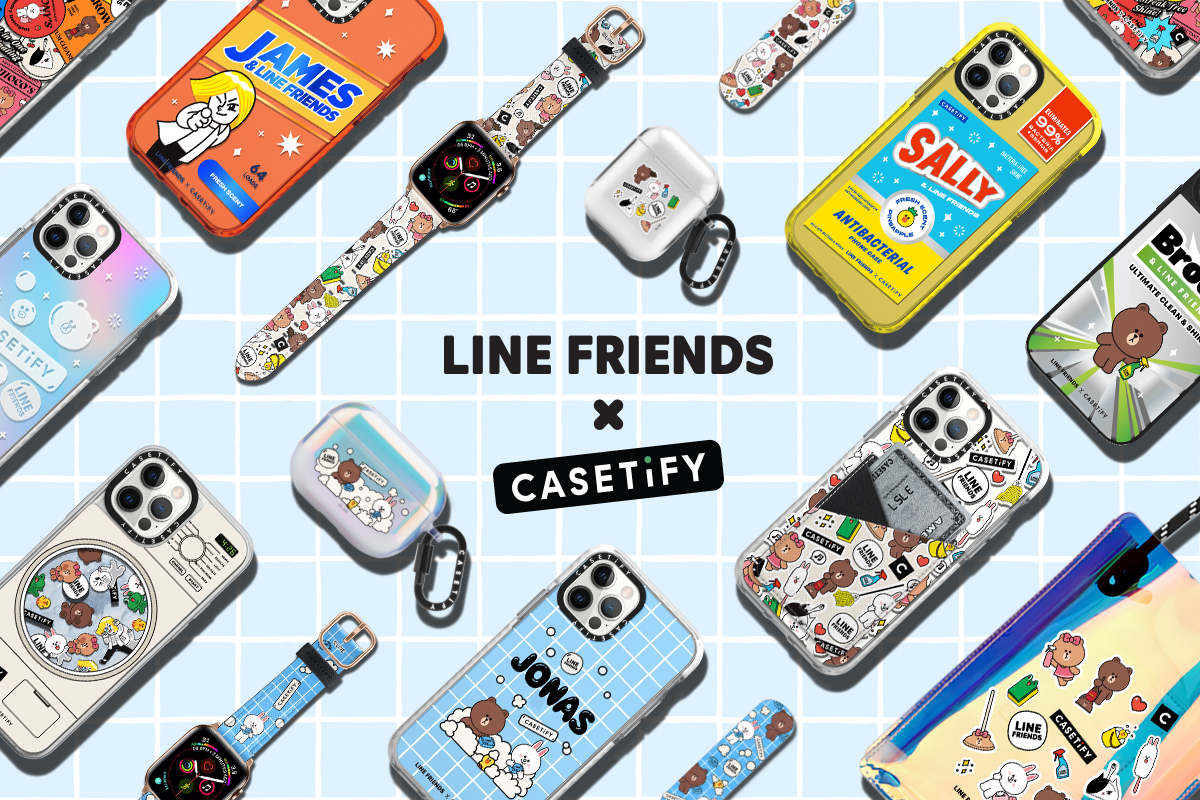 Line Friends Casetify のコラボコレクションが新発売 Casetagram Limitedのプレスリリース