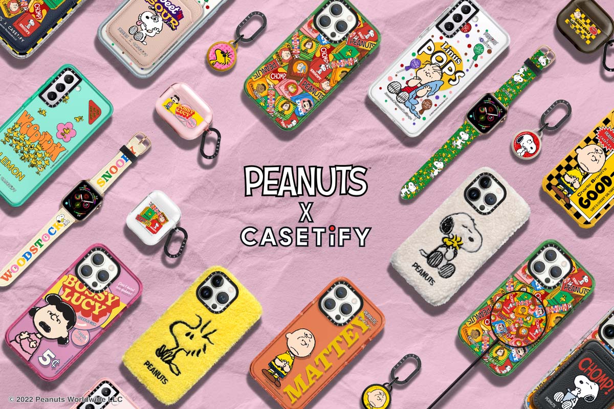 スヌーピーやピーナッツの仲間たちをモチーフにした Peanuts ｘ Casetify コレクションが新発売 Casetagram Limitedのプレスリリース