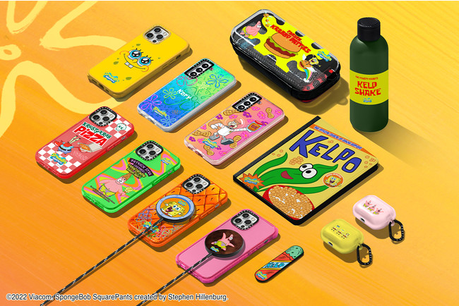 スポンジ ボブやビキニタウンに住む仲間たちを描いた Spongebob X Casetify コレクションが新発売 時事ドットコム