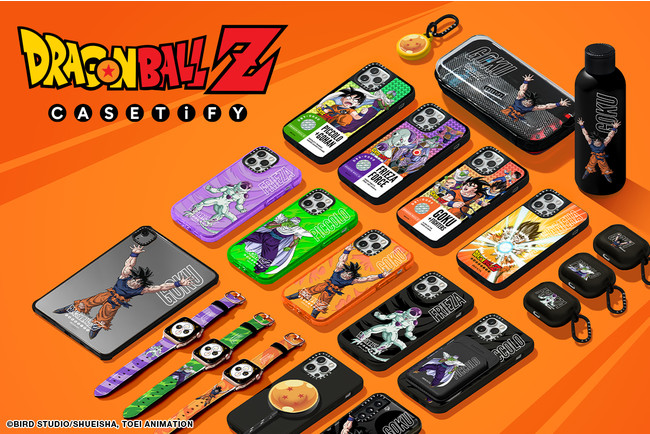 ドラゴンボールz からインスパイアされた最強テックアクセサリー Dragon Ball Z X Casetify コレクションが登場 Casetagram Limitedのプレスリリース