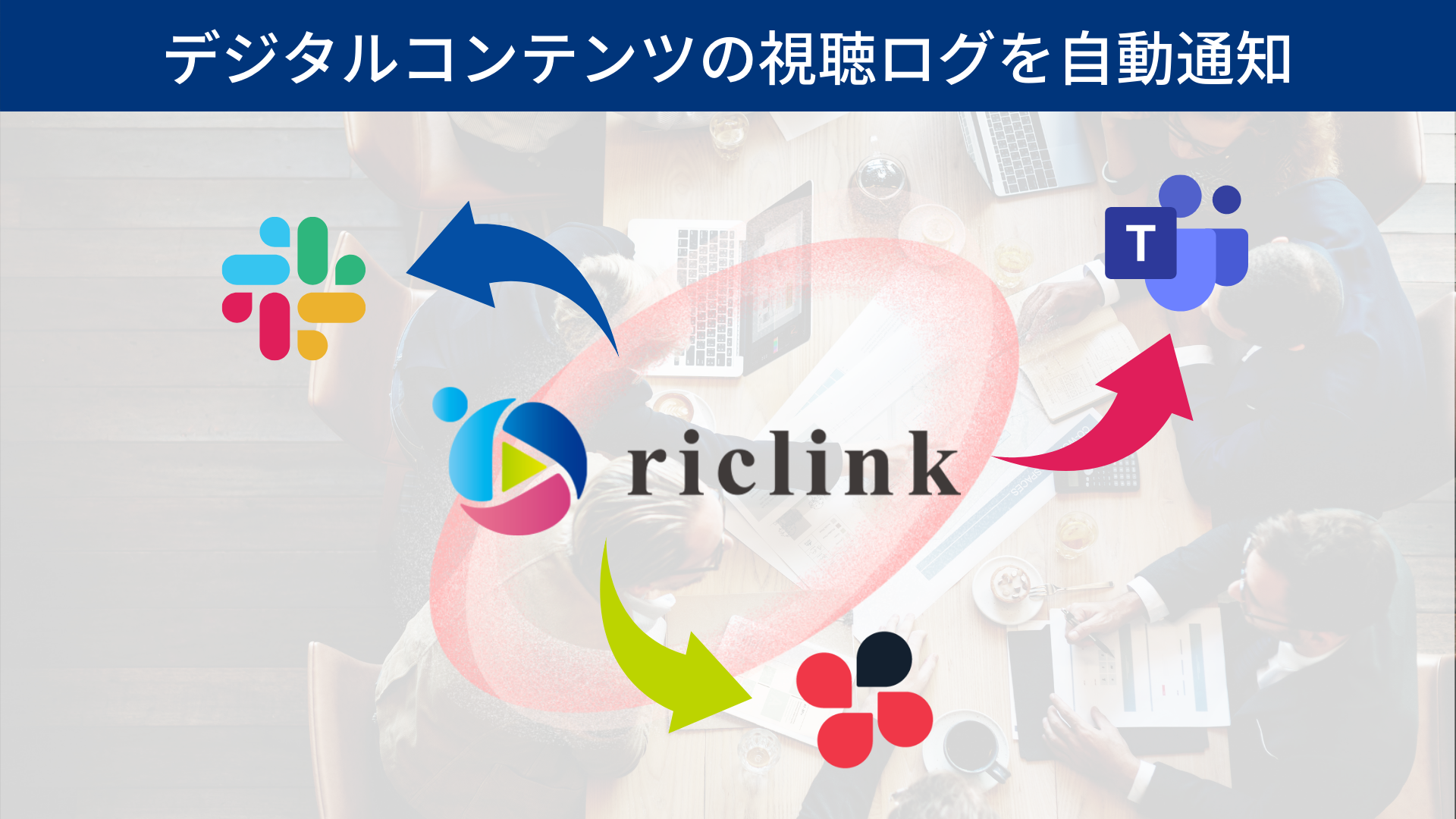 Dx Manager Riclink にビジネスチャットツール Slack Chatwork Microsoft Teams と連携し デジタルコンテンツの視聴ログを自動通知する新機能が登場 株式会社シーズ リンクのプレスリリース