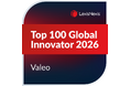 ヴァレオ、2026年「LexisNexis Top 100 Global Innovators」に選出