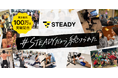 【累計販売100万個突破】「＃STEADYだから続けられた」お客様と歩む特別キャンペーンを開催