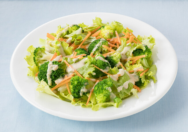 【調理例】ブロッコリーとにんじんのグリーンサラダ