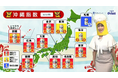 猛暑続きで、日本列島がまるで沖縄化？！全国各地でオリオンビールが飲み頃です。各地の沖縄度を示す「沖縄指数」を「ウェザーニュース」で期間限定配信