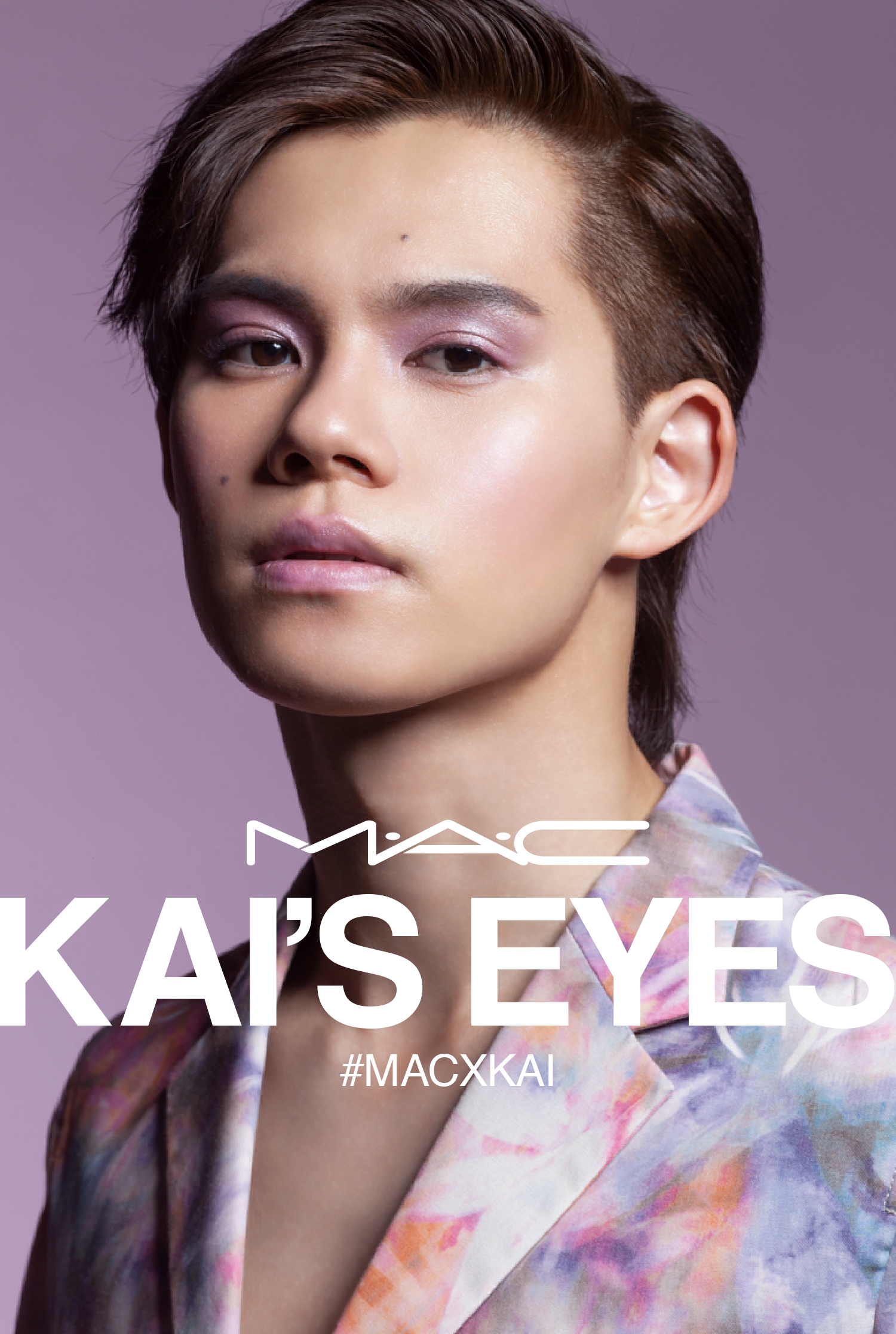 Kai S Eyes 超特急 カイとm A Cのコラボレーションビジュアルが公開 ダズルシャドウ リキッドで一際輝く目元に Elcジャパン株式会社 M A C事業部のプレスリリース