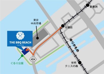 五感を刺激するリゾートbbq誕生 The q Beach In Toyosu 10 11オープン 株式会社デジサーフのプレスリリース