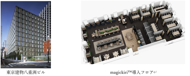magickiri(TM) Planning（プランニング）を導入予定の東京建物八重洲ビル