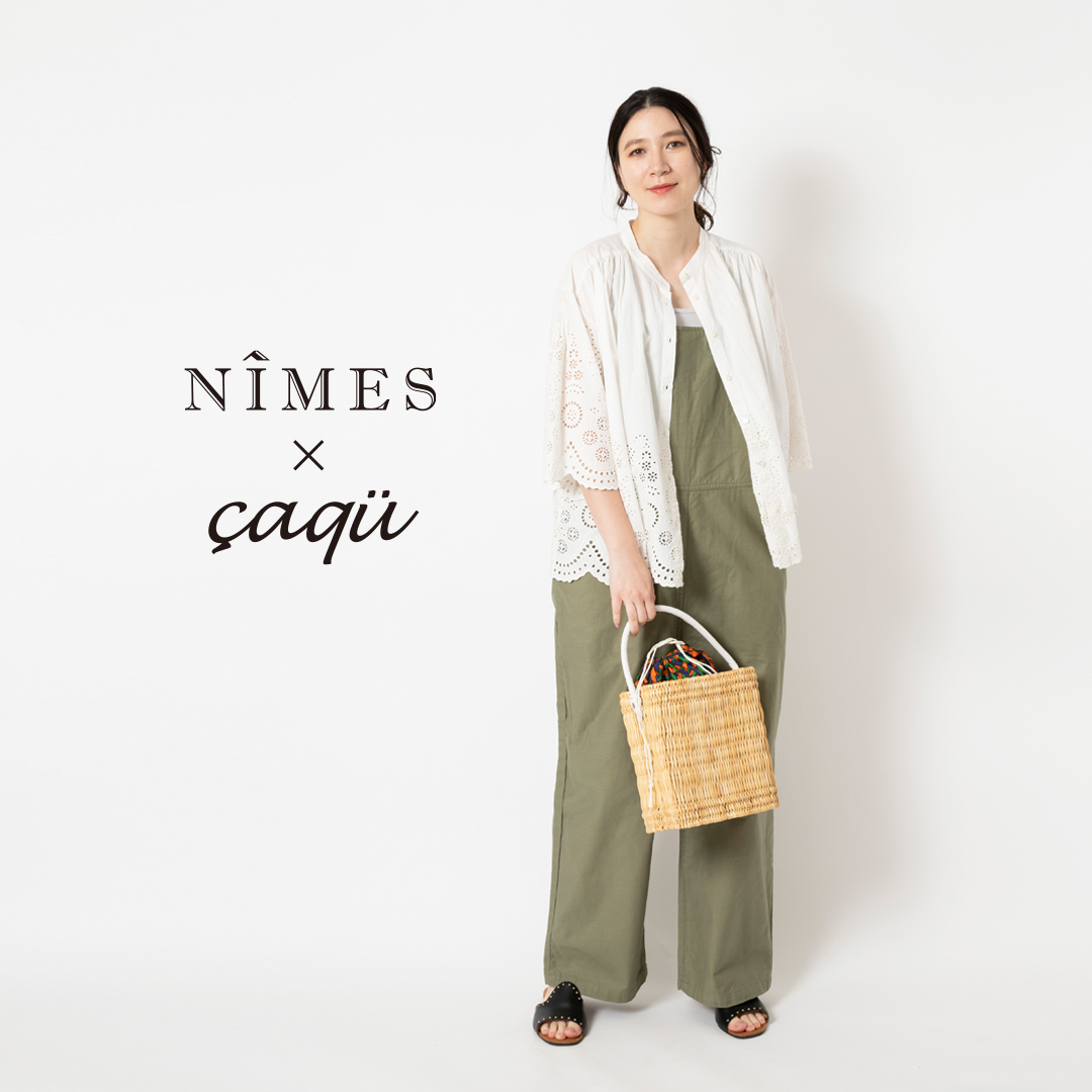 NÎMES（ニーム）と人気デニムブランドcaqu（サキュウ）の