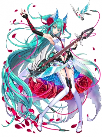 初音ミクが 白猫プロジェクト とコラボ決定 3dで動く 初音ミク が無料でもらえる 株式会社 コロプラ Btobプラットフォーム 業界チャネル