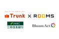 三井住友銀行の法人向けデジタル総合金融サービス「Trunk」にて、オンライン商談システム「ROOMS」の利用を開始