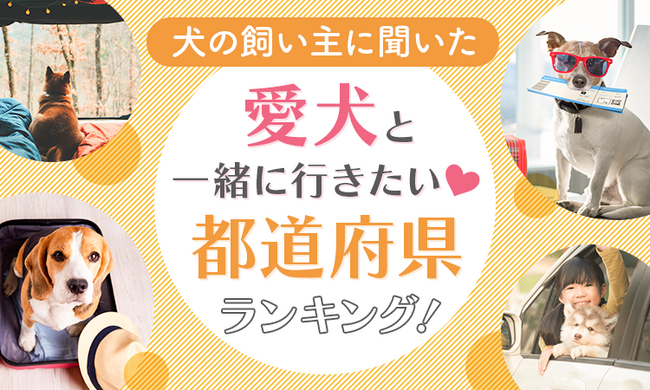 【犬の飼い主に聞いた】愛犬と一緒に行きたい都道府県ランキング！