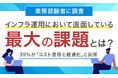 【業務経験者に調査】インフラ運用において直面している最大の課題とは？39％が「コスト管理と最適化」と回答